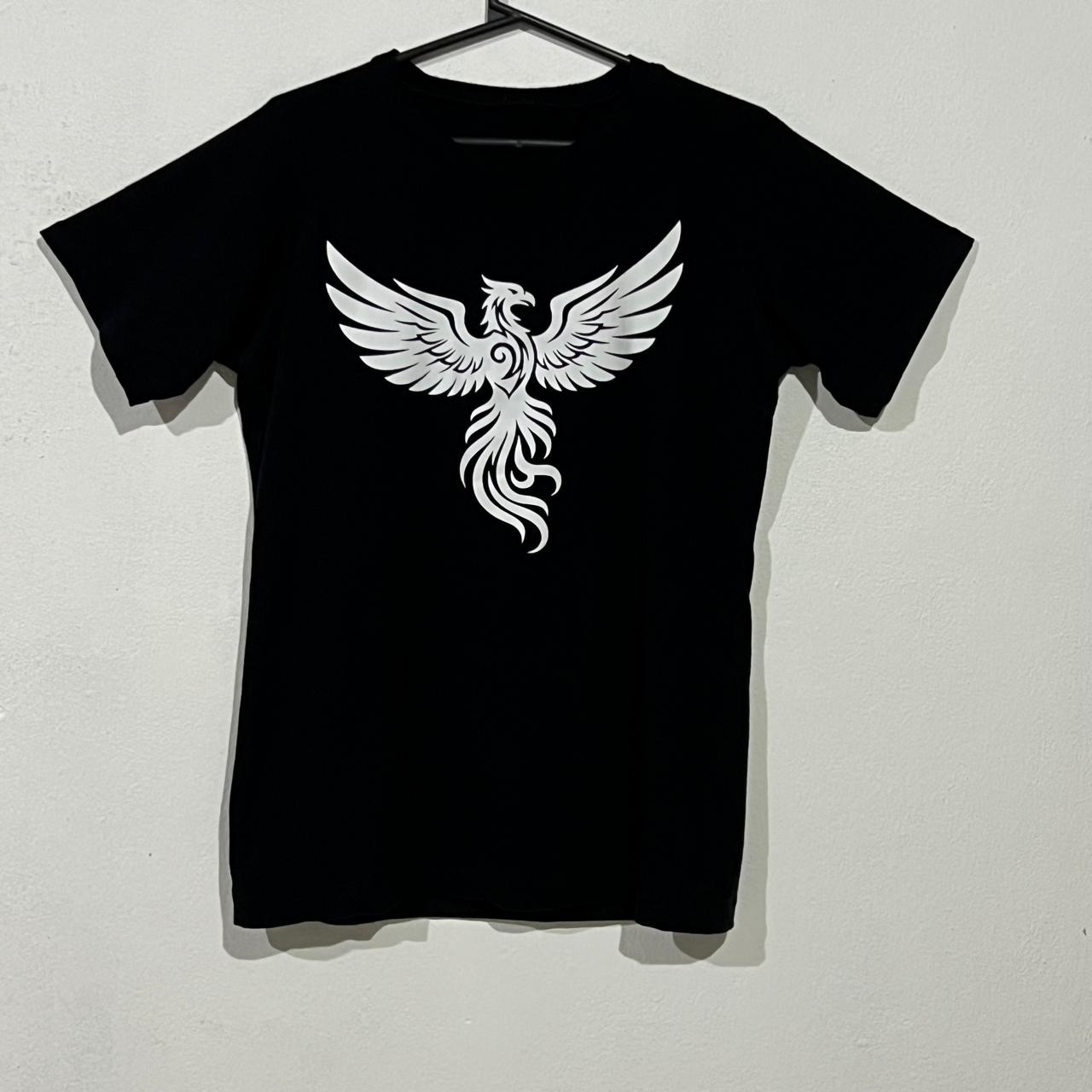 Remera manga ranglan Ave Fénix – Renacer, Fuerza y Superación