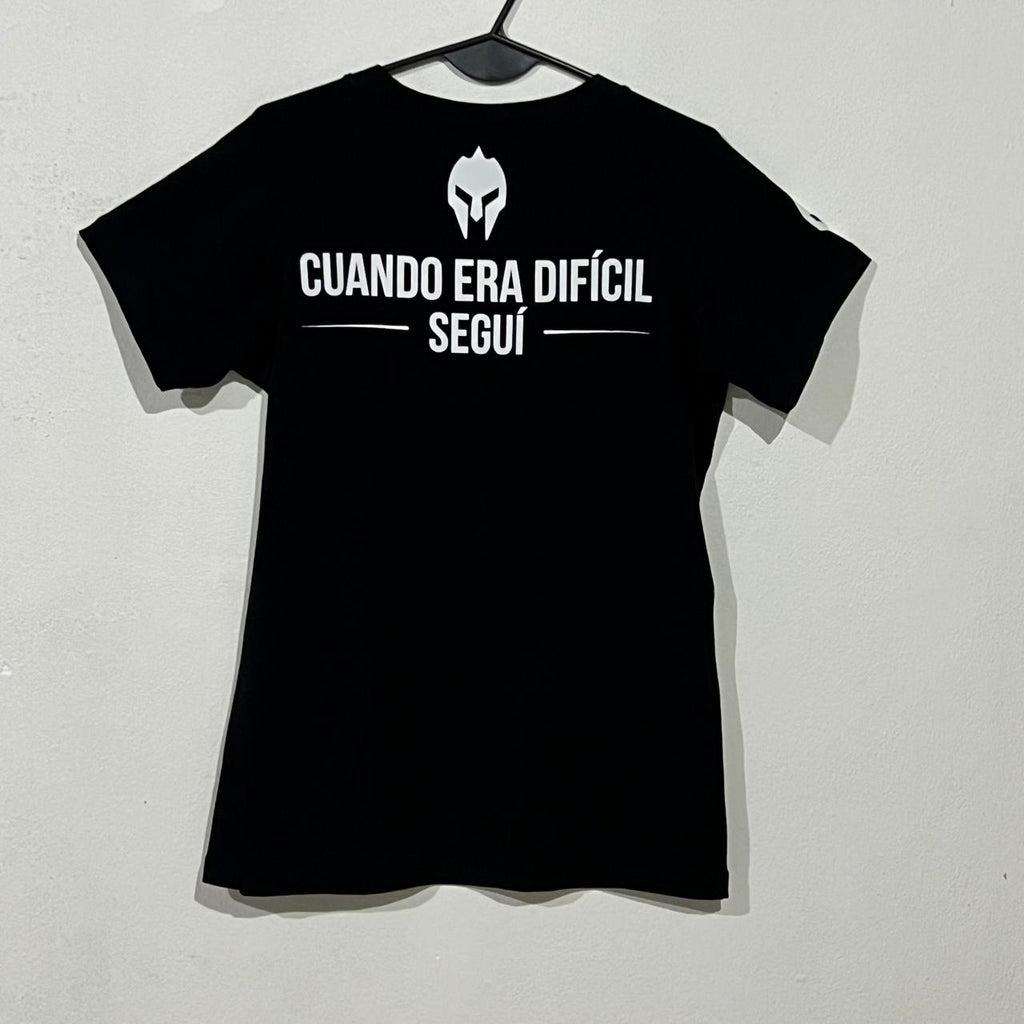 Remera "Cuando Era Difícil, Seguí" – El Coraje de No Abandonar