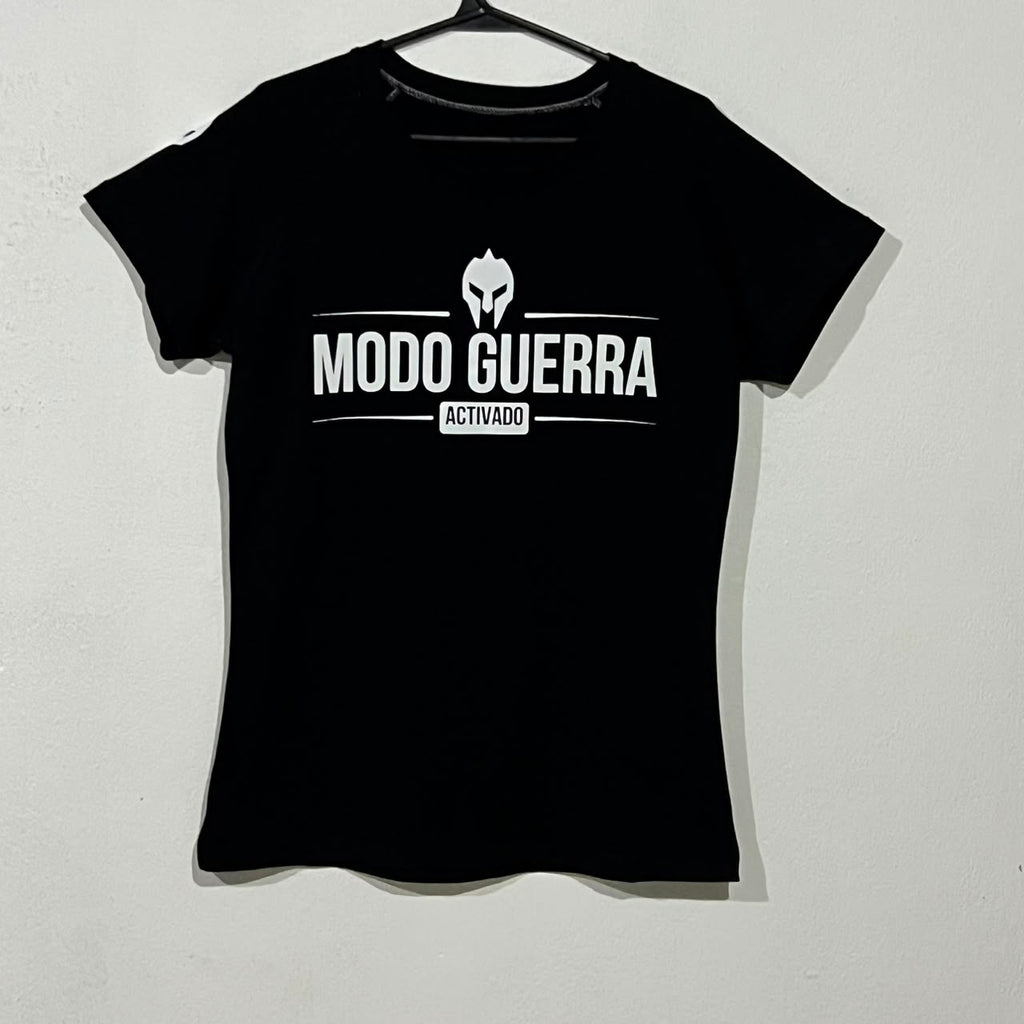 Remera manga ranglan "Modo Guerra Activado" Disciplina, Enfoque, obsesión